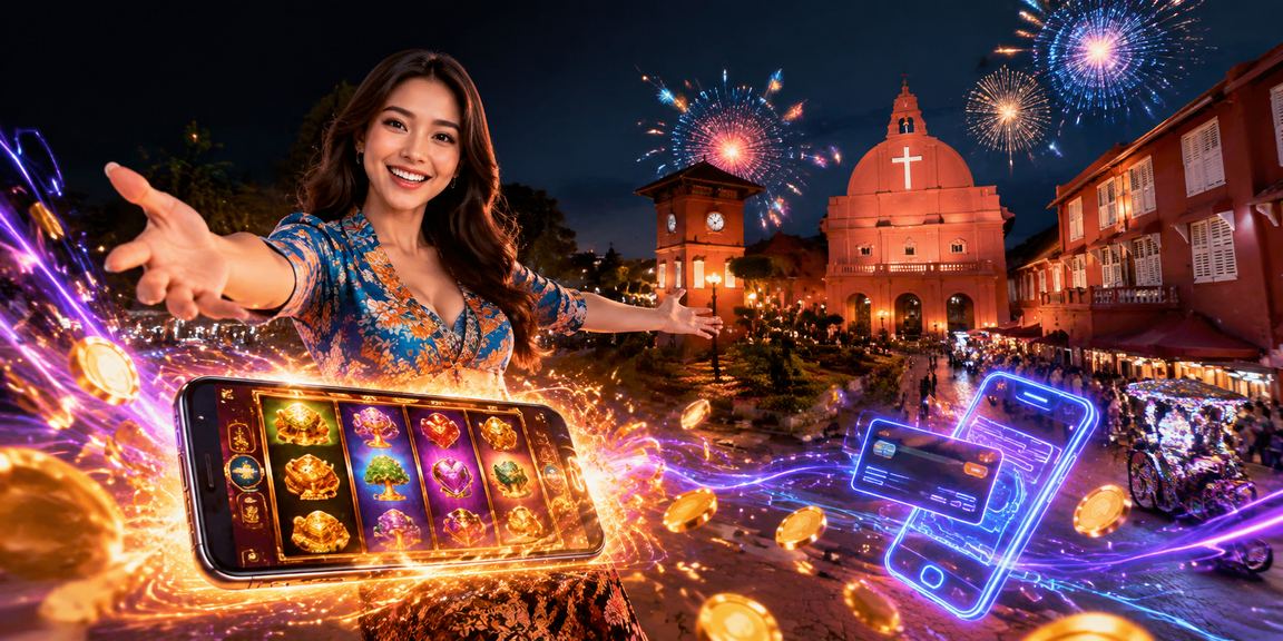 Permainan slot dalam talian popular di Malacca dengan antara muka berwarna